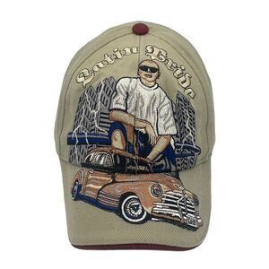 Vintage Latino Pride Strapback Hat Cap